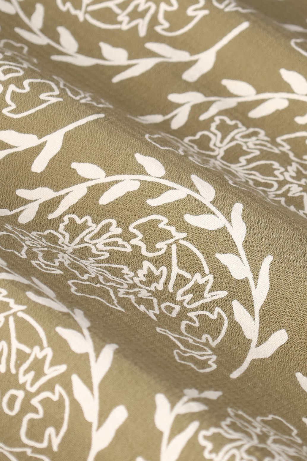 Gemustertes Hemd - grün