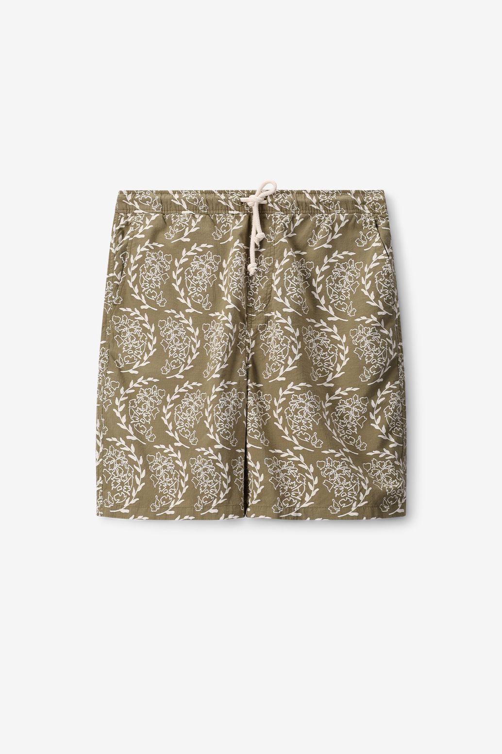 Short avec imprimé - vert