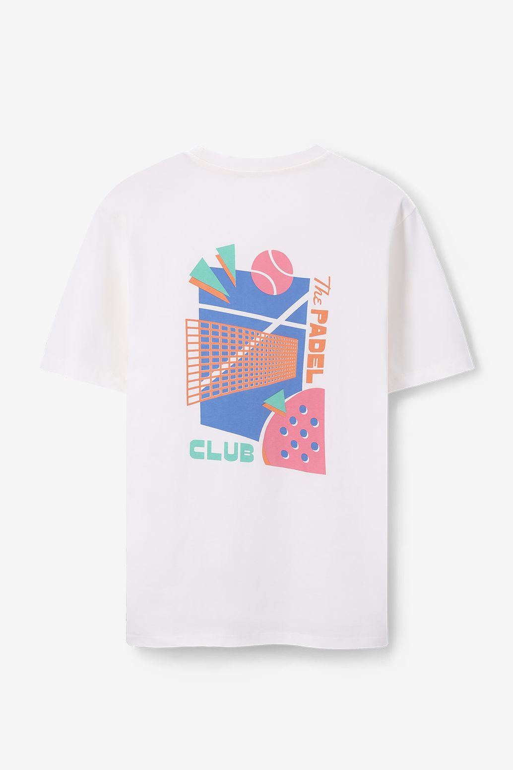 T-shirt ample avec illustration - orange