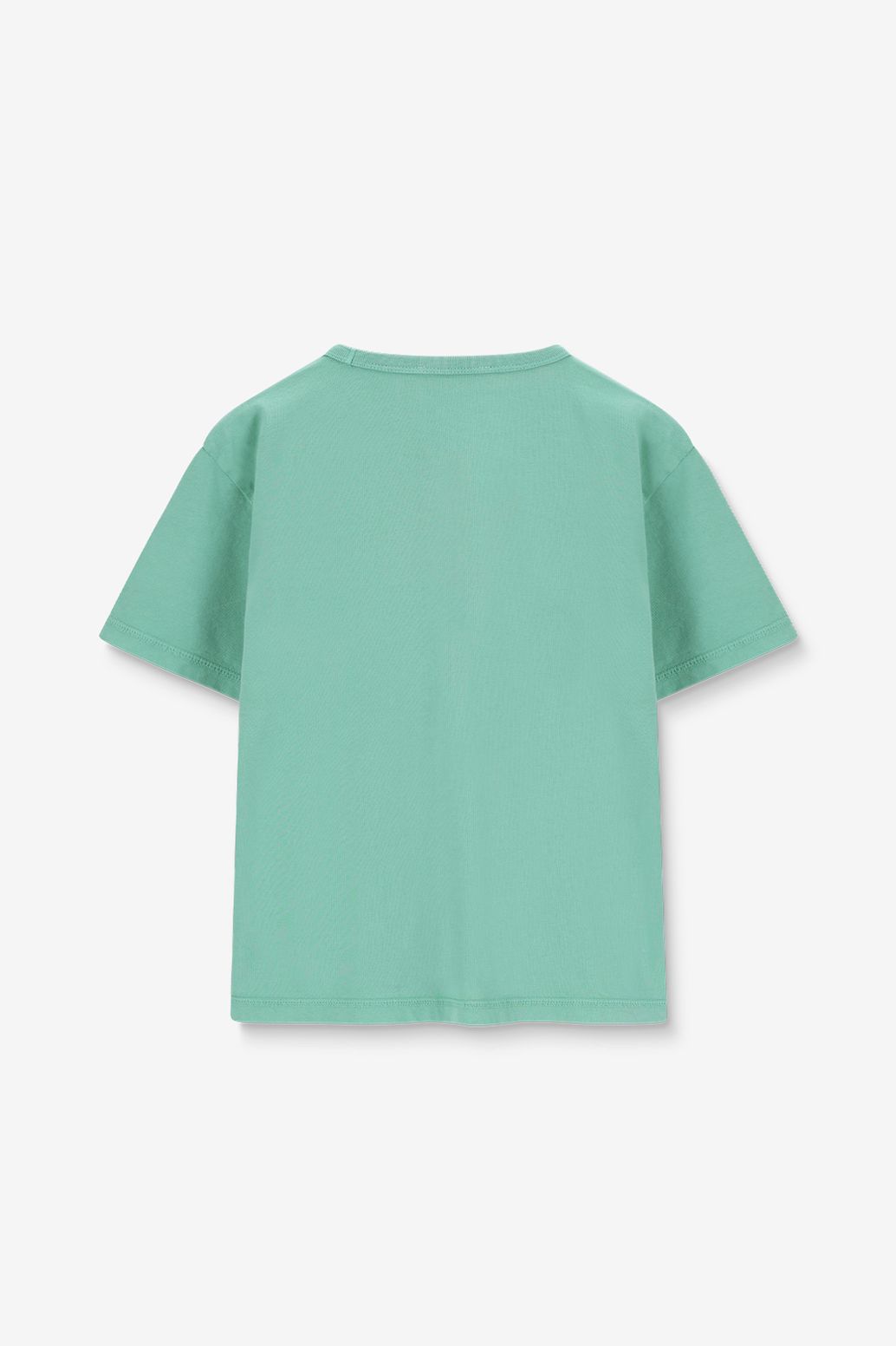 Groen T-shirt met artwork