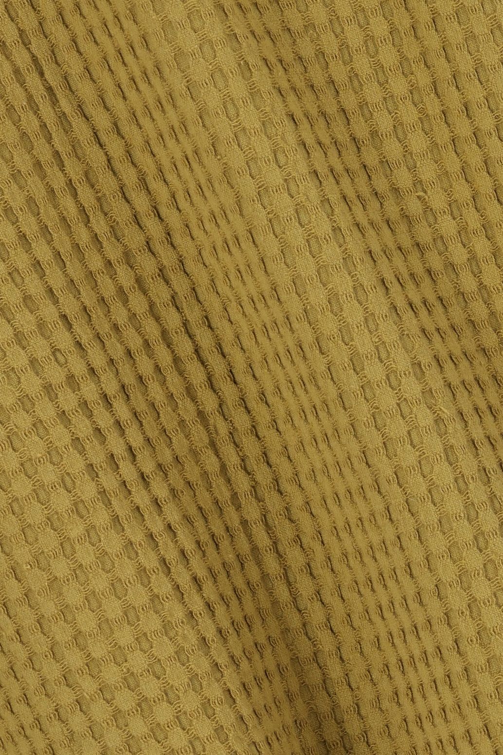 Hemd mit Waffelmuster - hellgrün