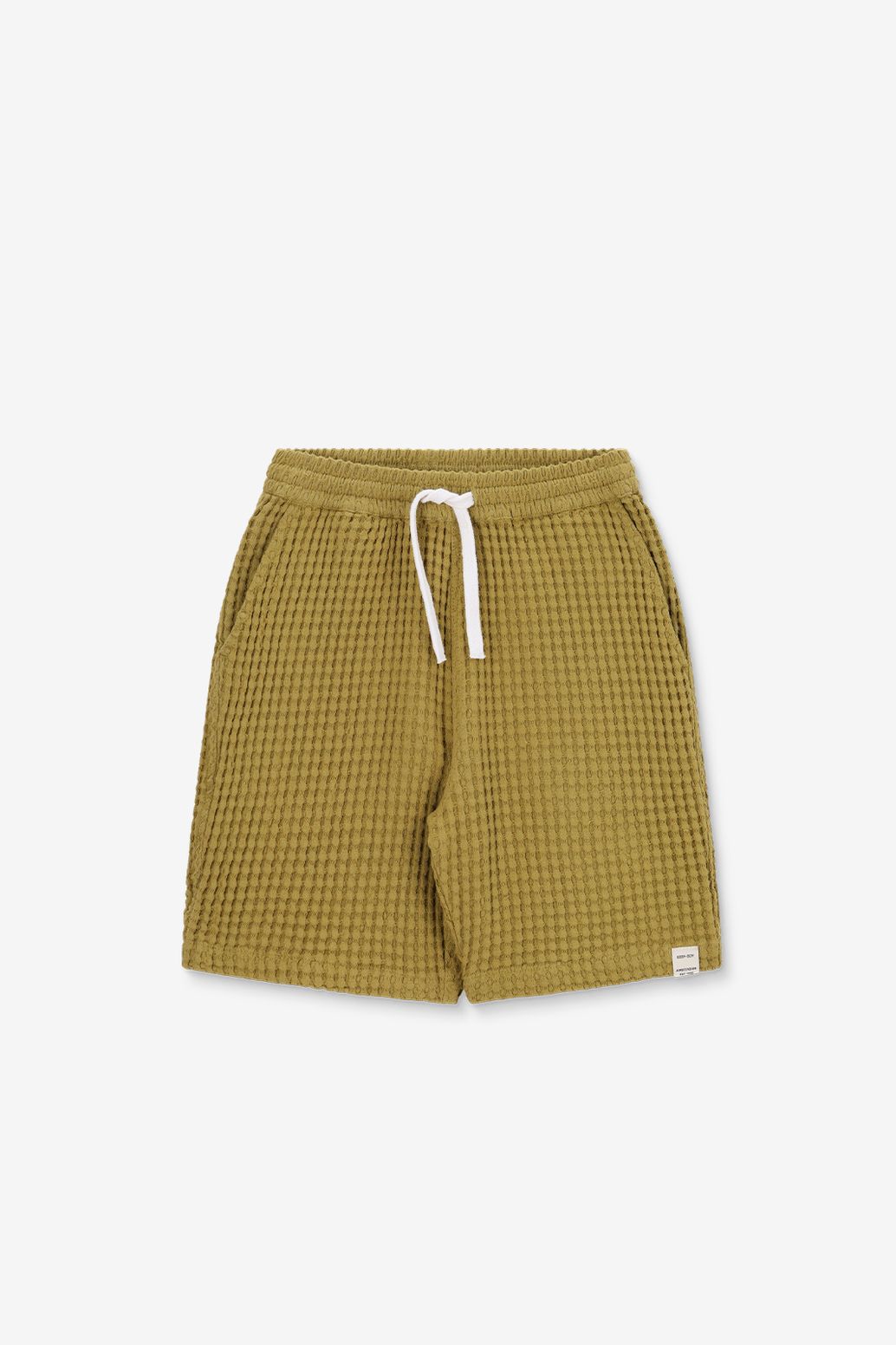 Short tissu gaufré - vert clair