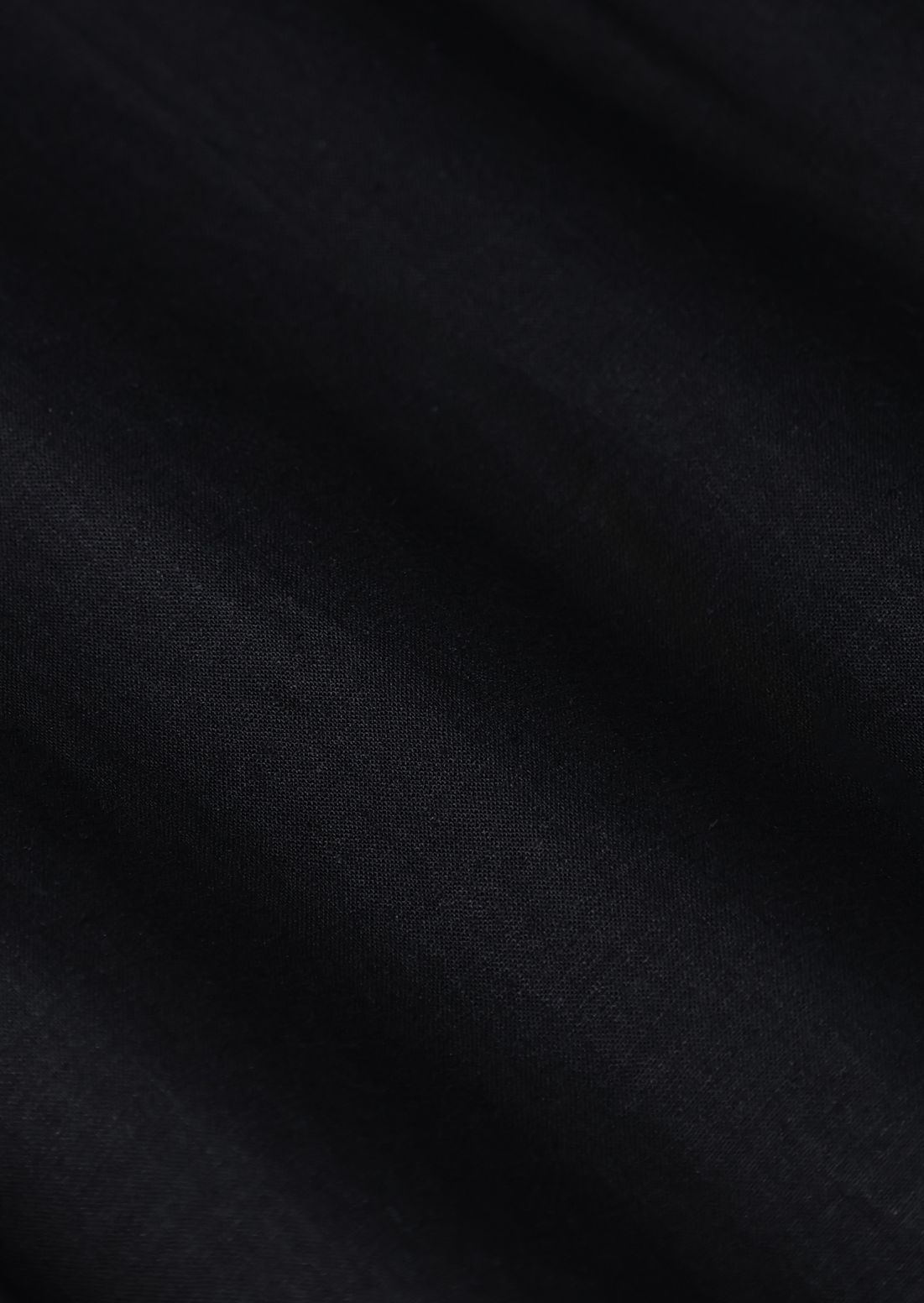 Pantalon jambes larges taille haute - noir