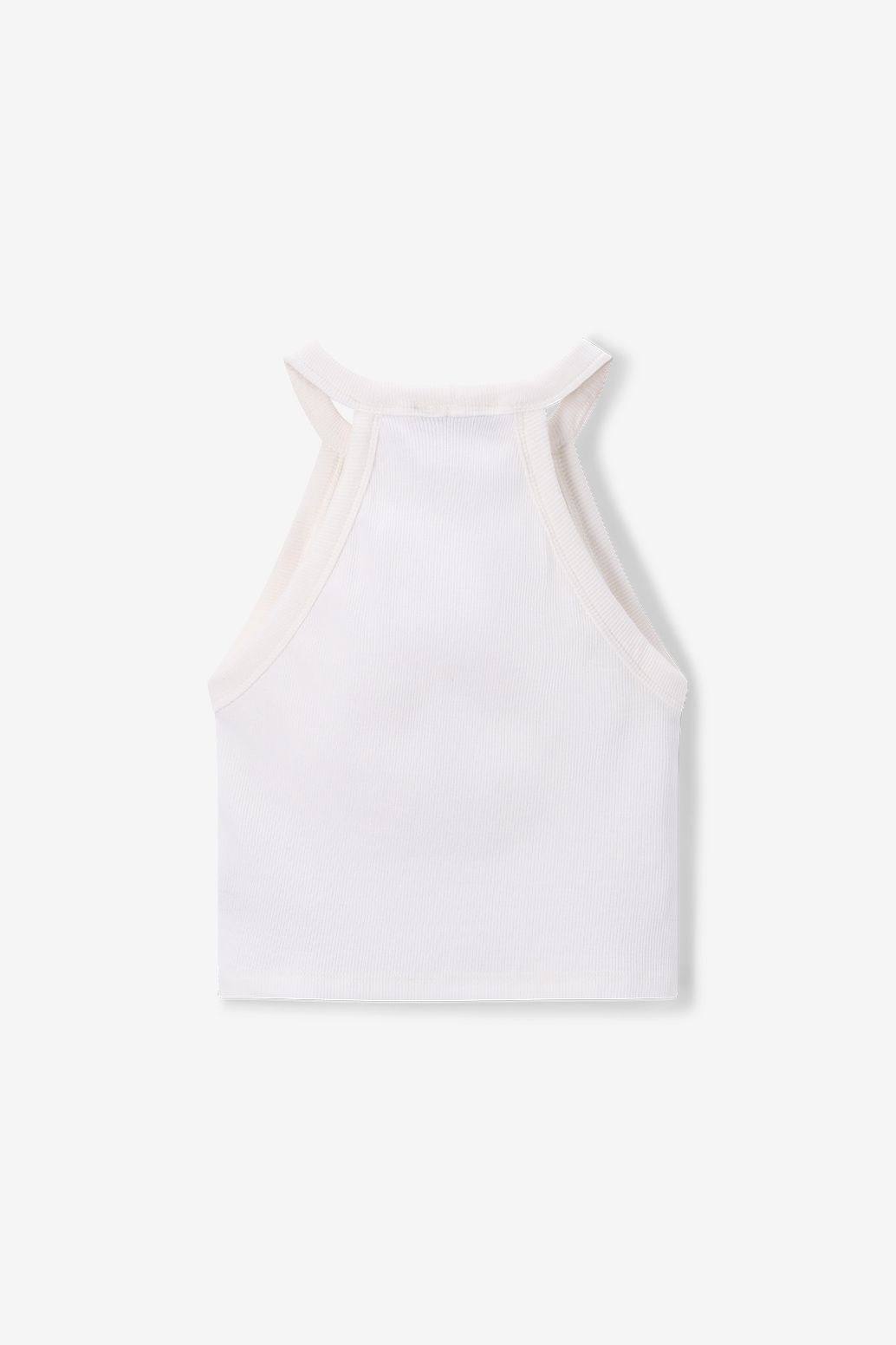 Top mit Artwork-Print - weiß