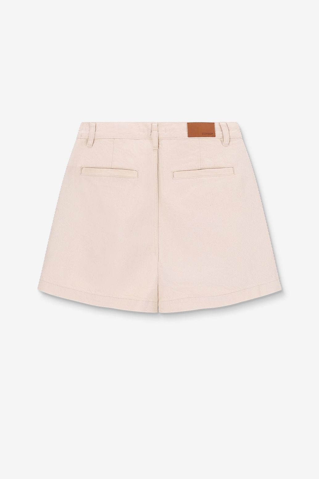 Short en jean - beige