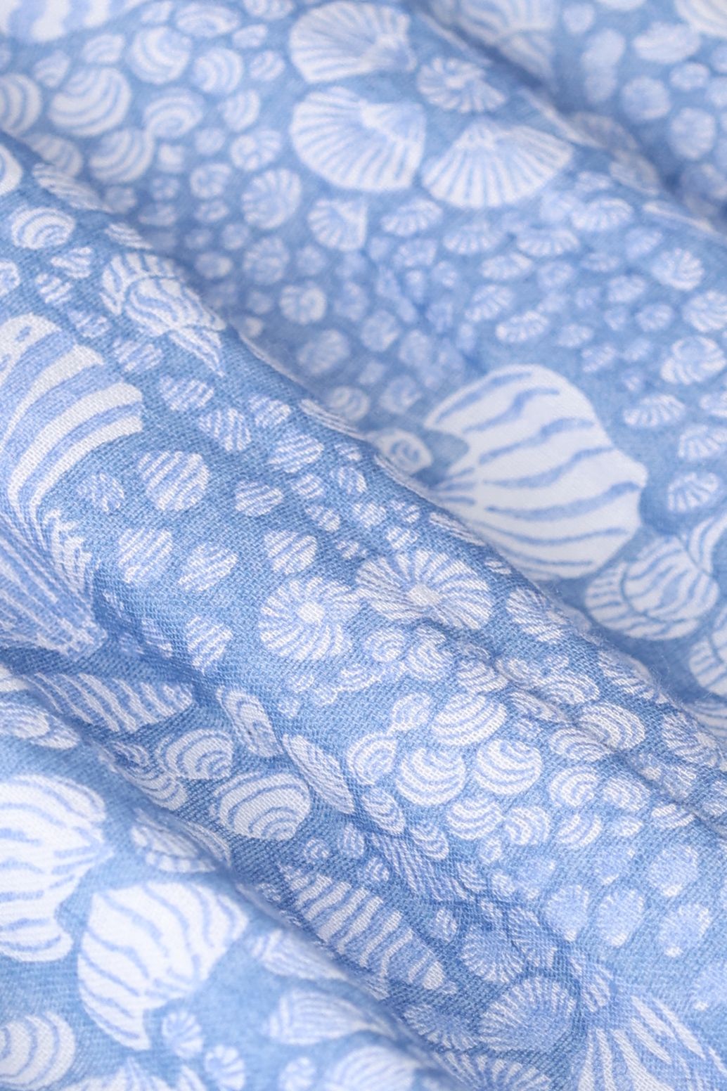 Robe avec imprimé - bleu