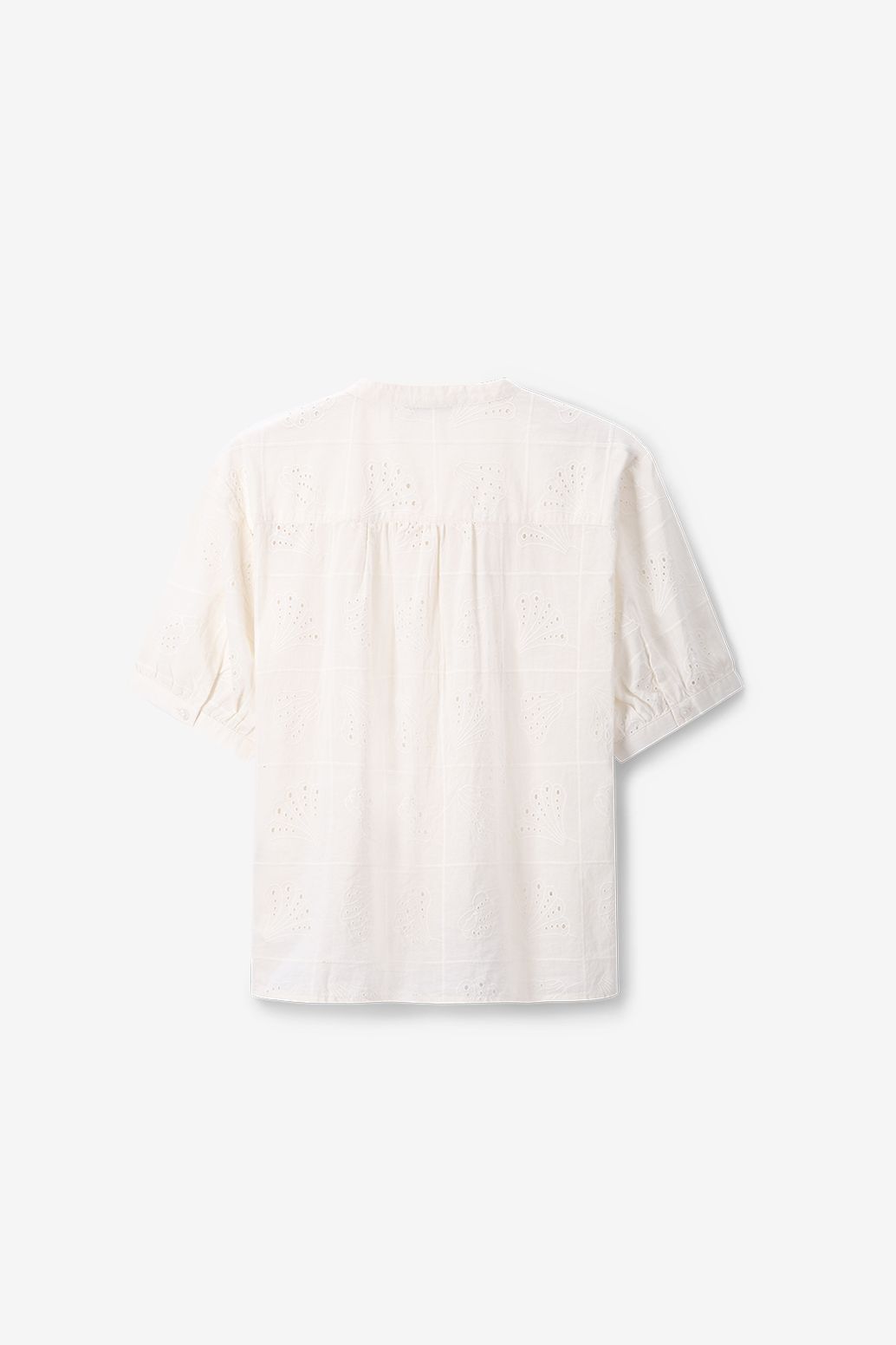 Blouse avec broderies - blanc