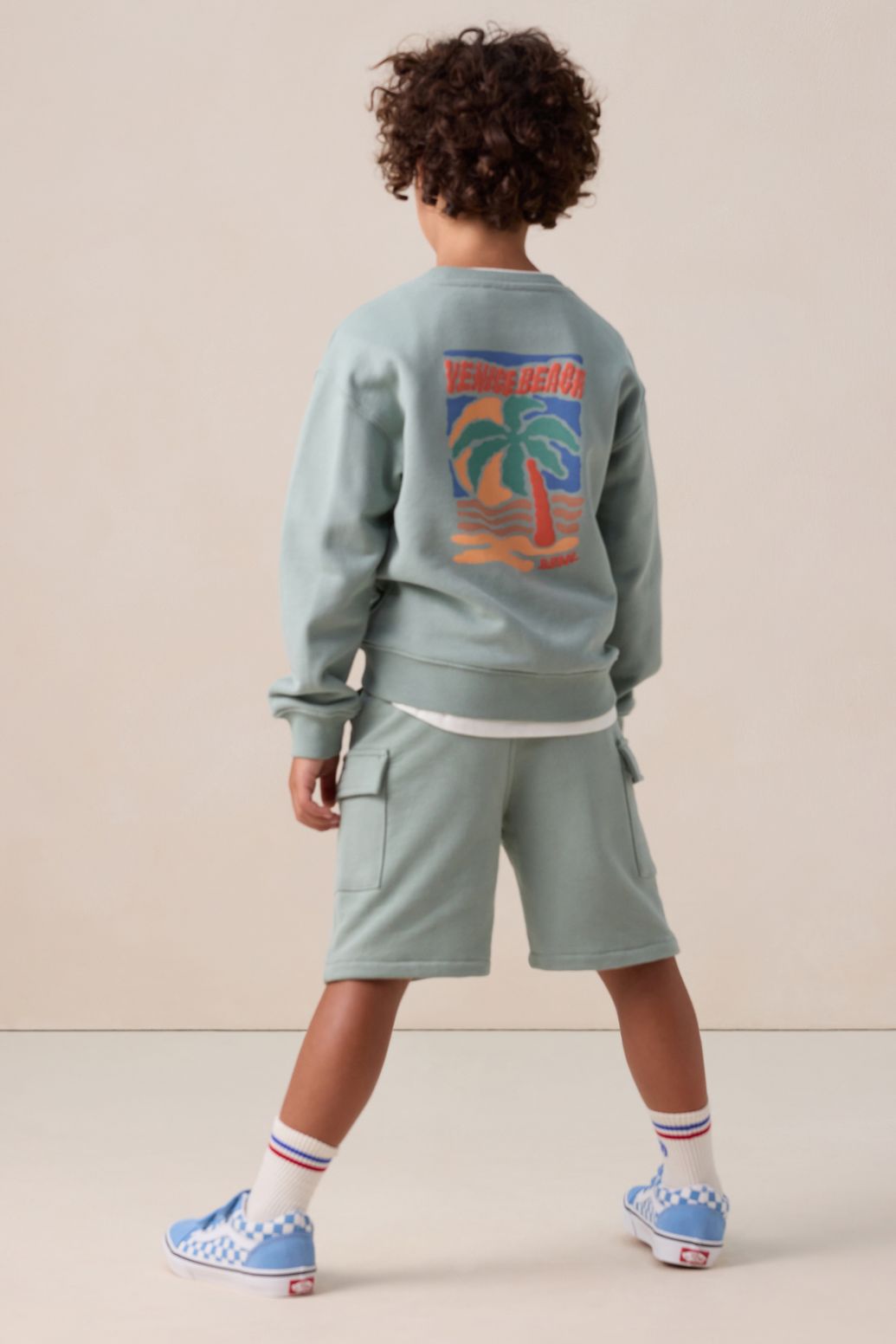 Cargo-Shorts - hellblau