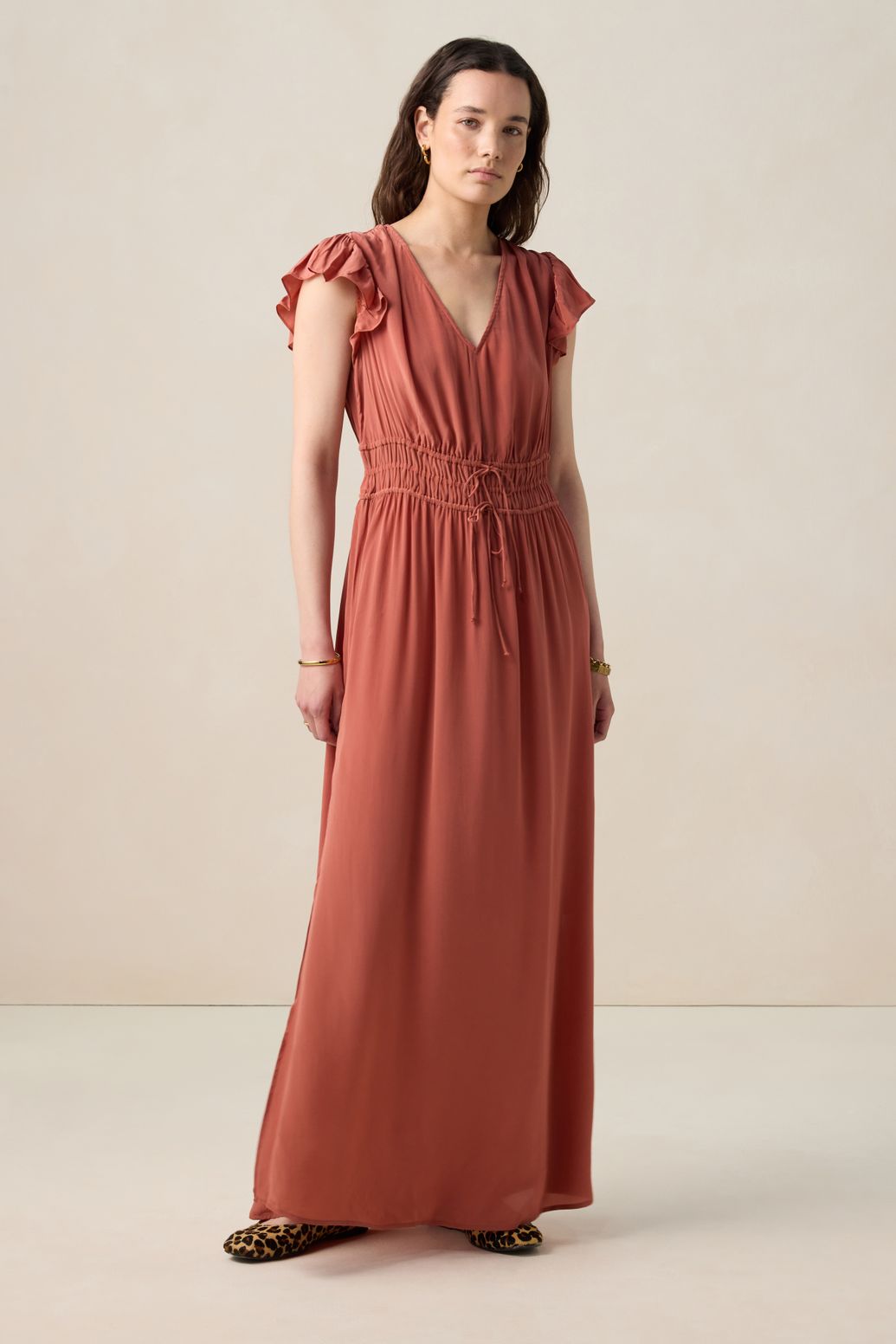 Maxi-Kleid - rot