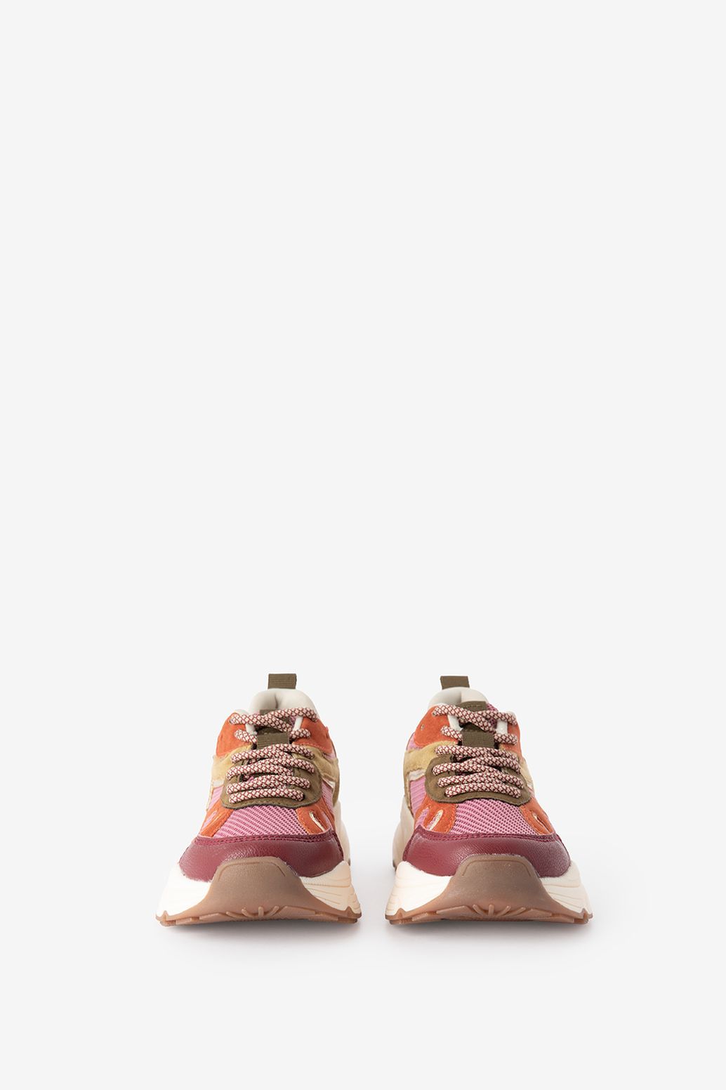 Baskets mesh - violet clair