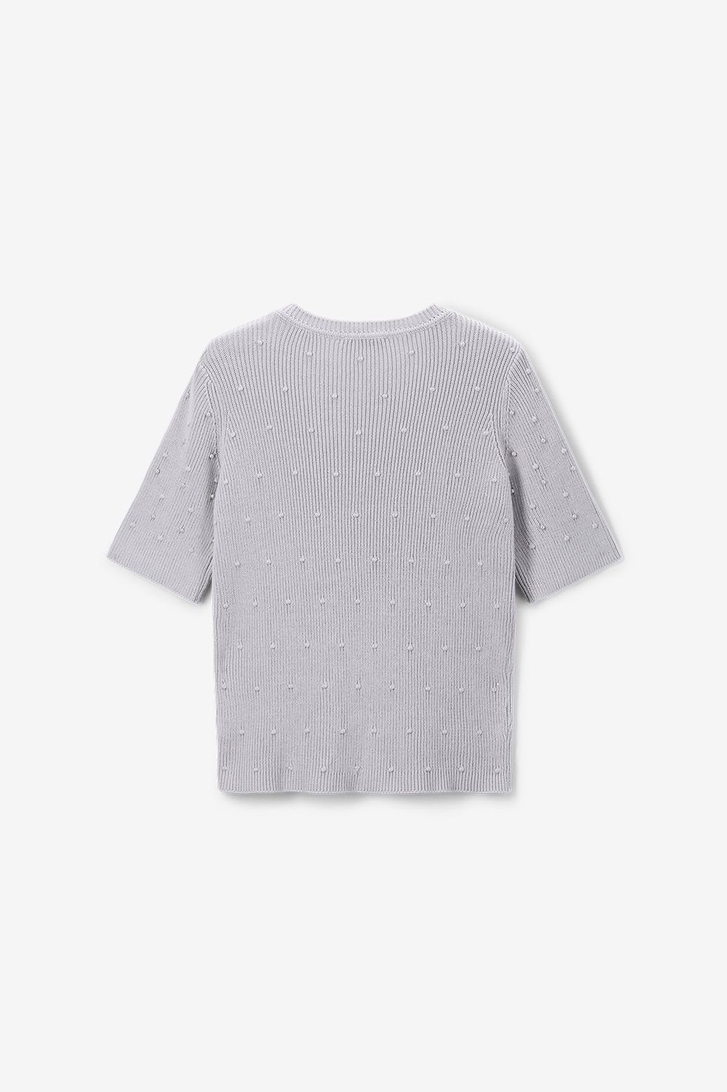 Pull avec perles - bleu gris