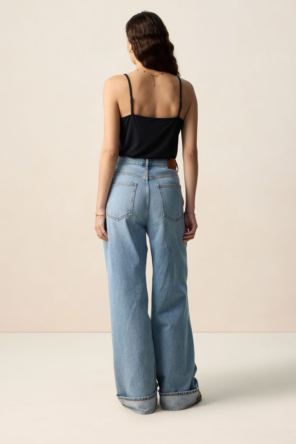 Zwart singlet met kant