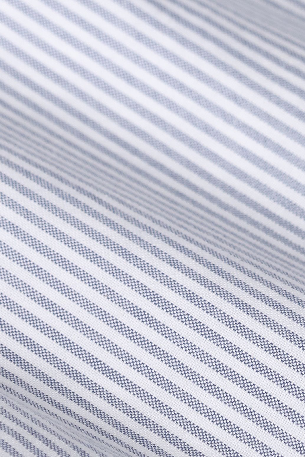 Gestreiftes Hemd - hellblau