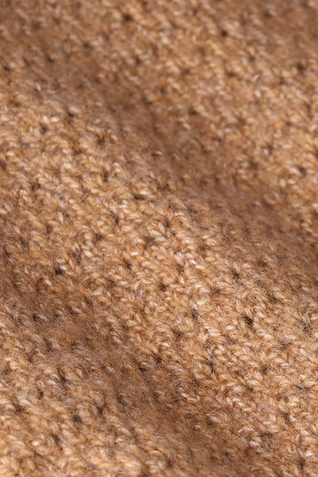 Spencer avec bords festonnés - marron