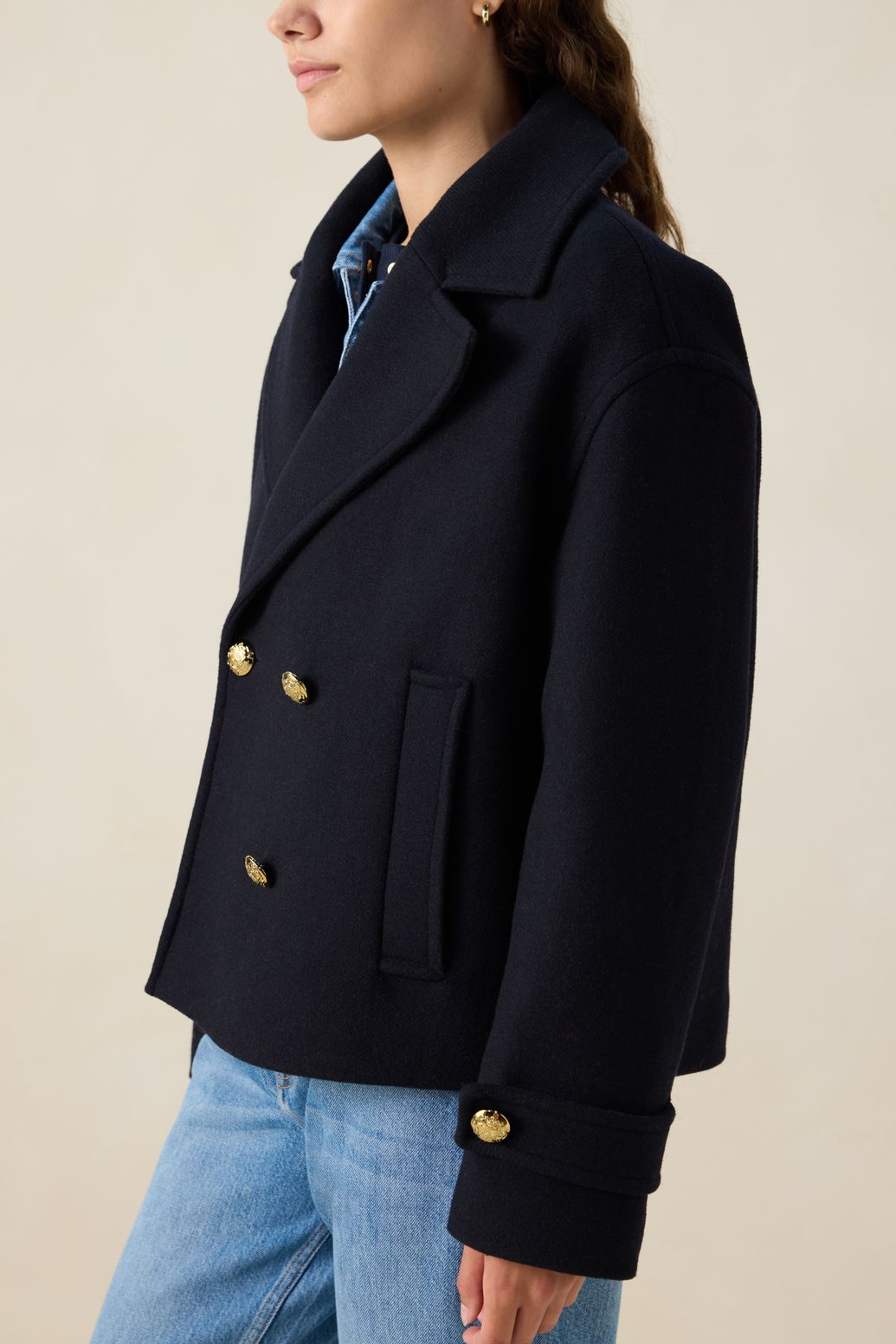 Peacoat-Jacke - dunkelblau