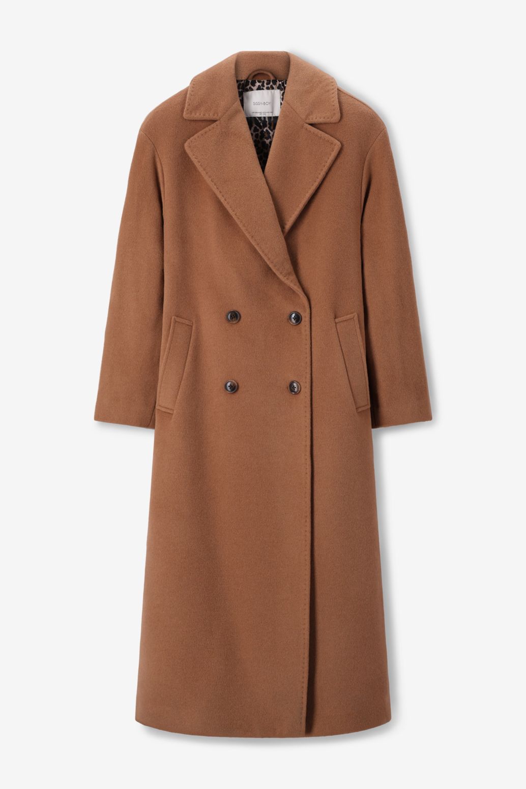 Manteau long - marron clair