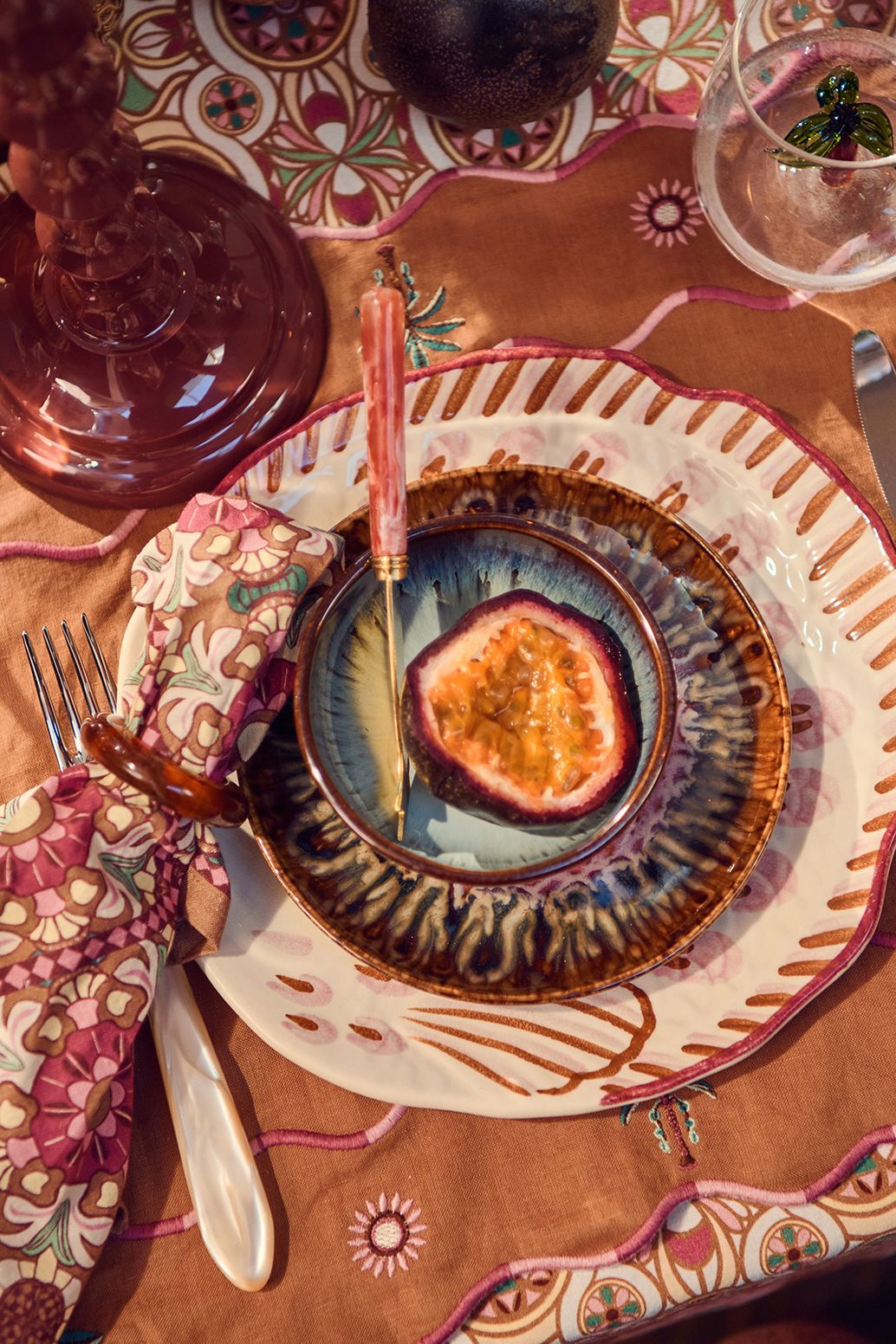 3er-Set Käsemesser - mehrfarbig