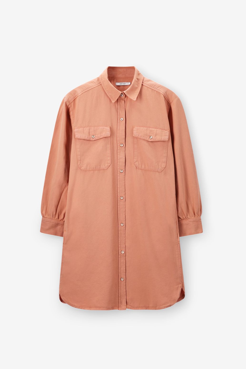 Midi-Kleid - hellorange