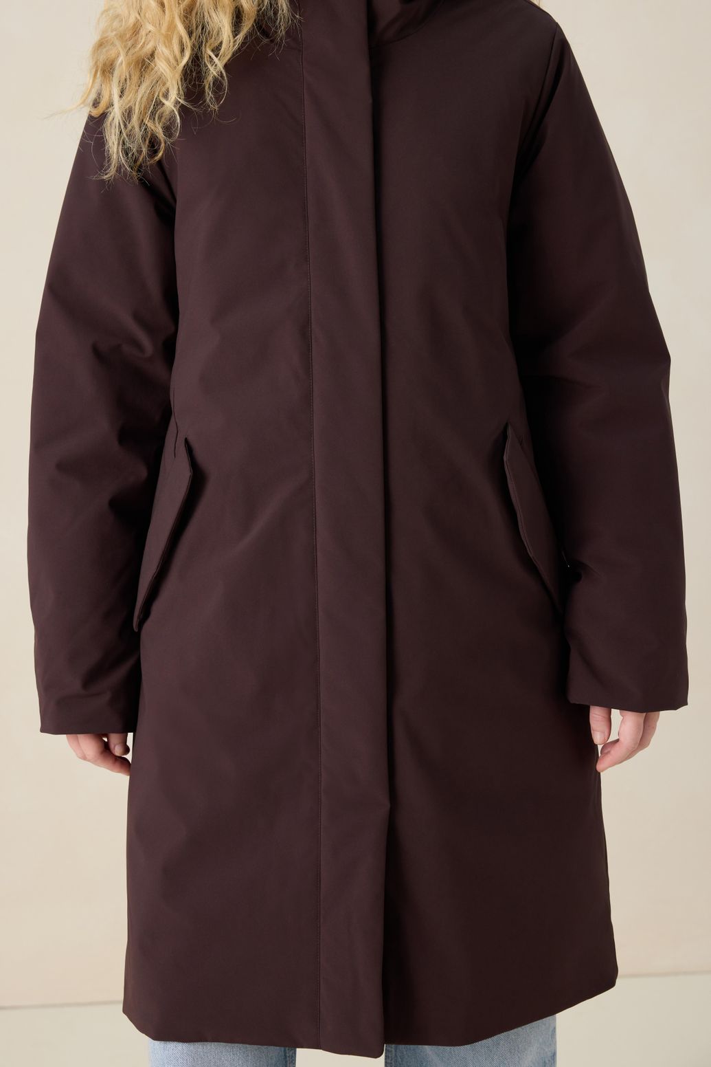 Parka - violet foncé