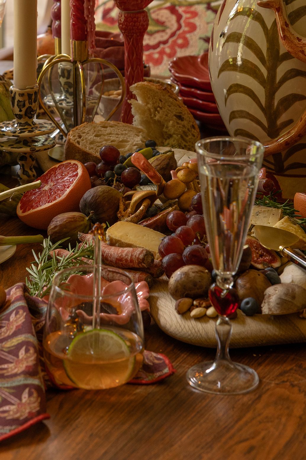 Champagnergläser mit Herz