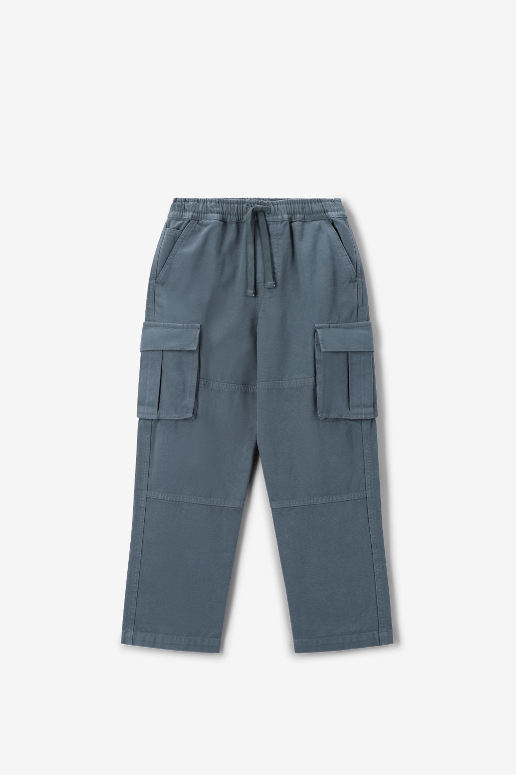 Pantalon cargo pull-on - bleu