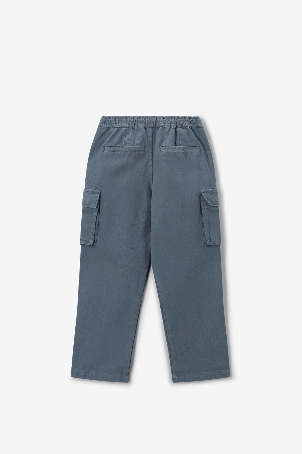 Pantalon cargo pull-on - bleu