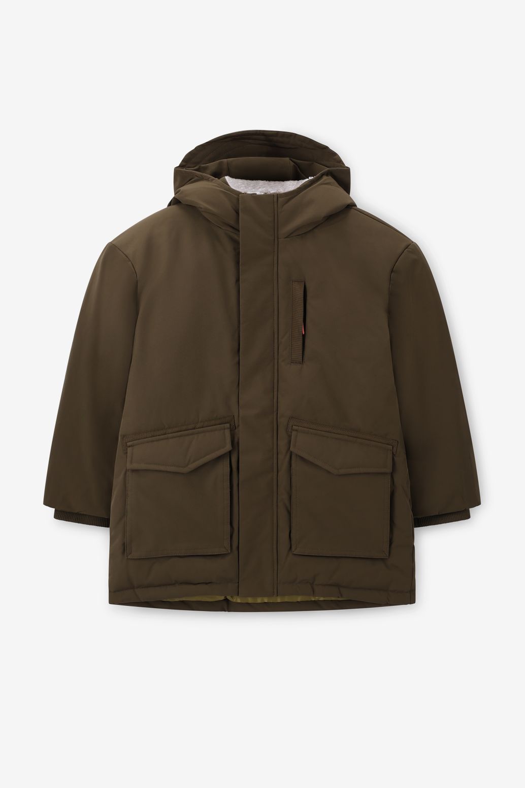 Tech-Parka - dunkelgrün