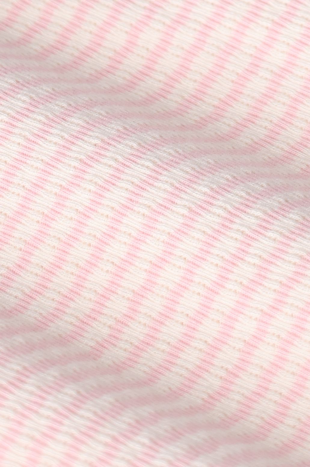 Lichtroze gestreepte longsleeve