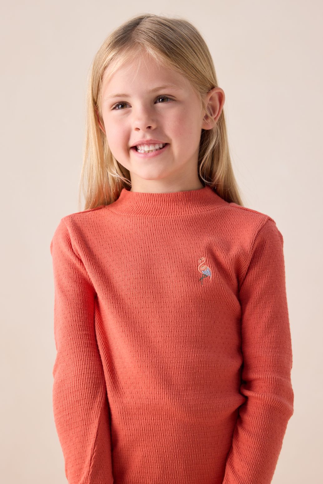 Lichtrode longsleeve