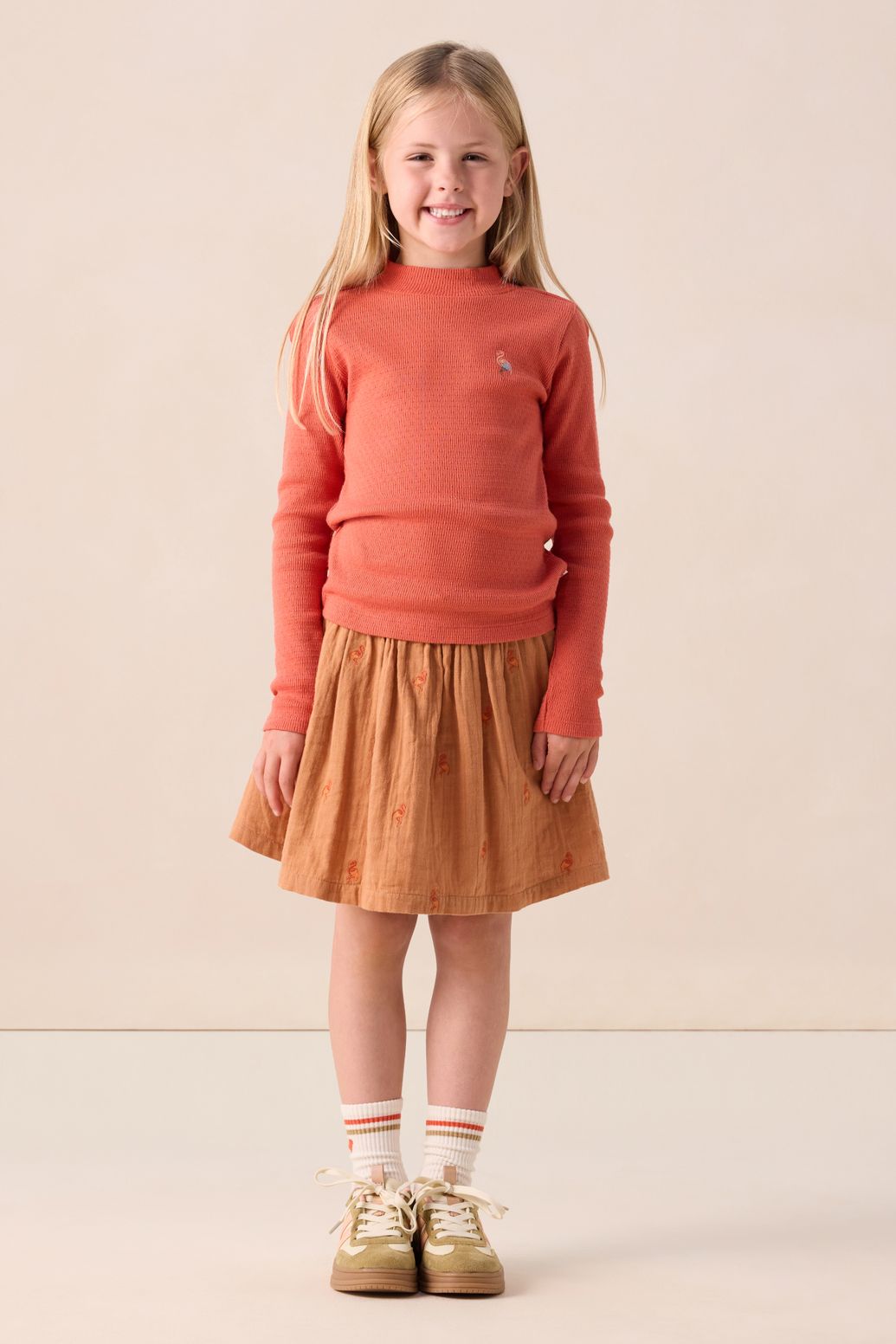 Lichtrode longsleeve