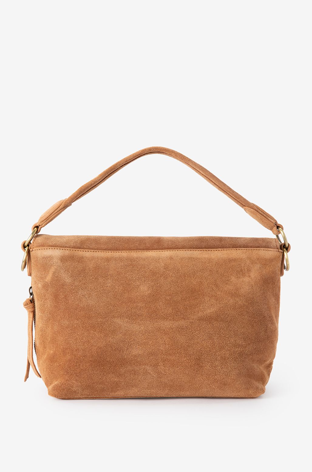 Lichtbruine crossbody tas