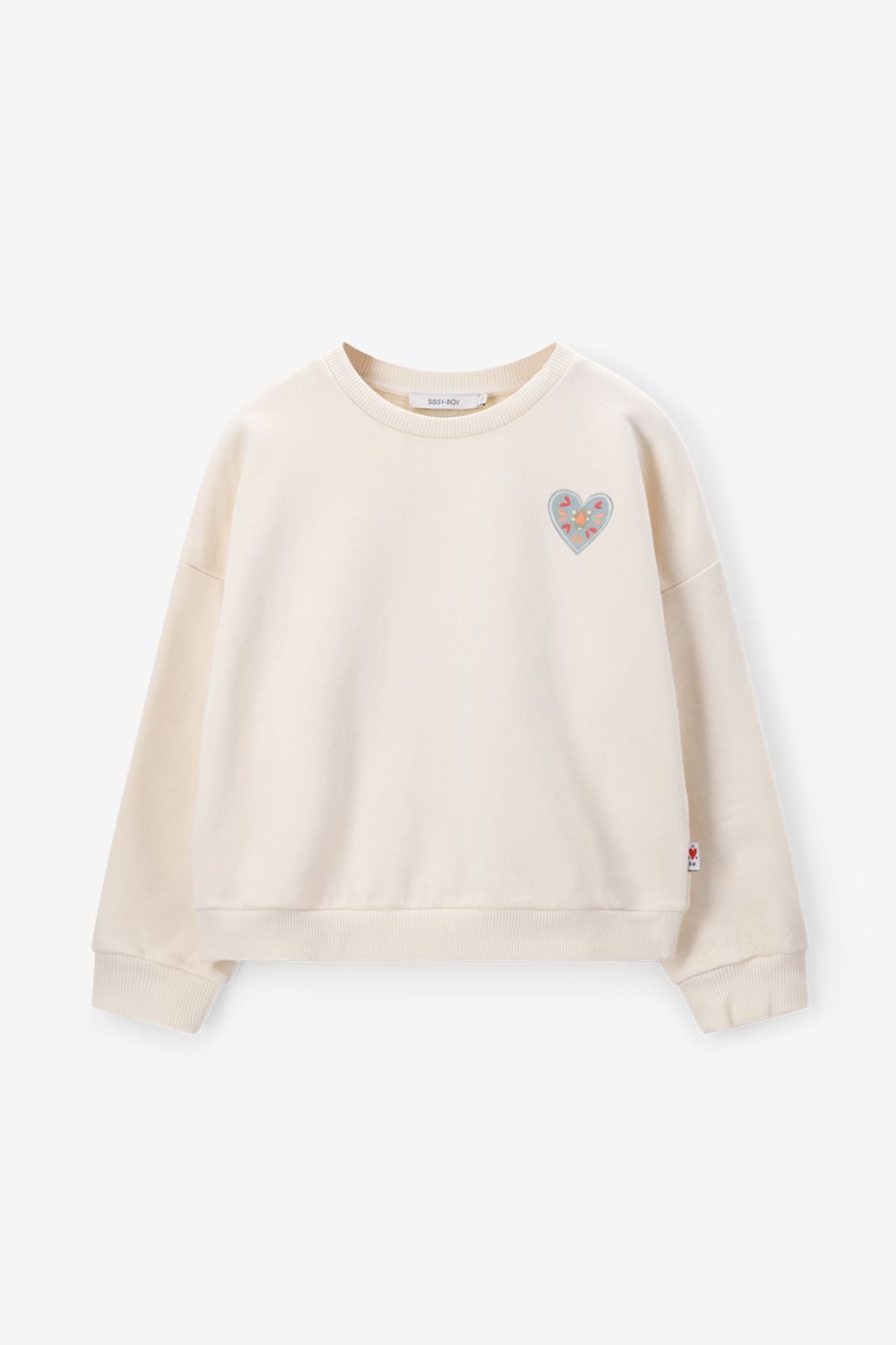 Sweat avec illustration - blanc