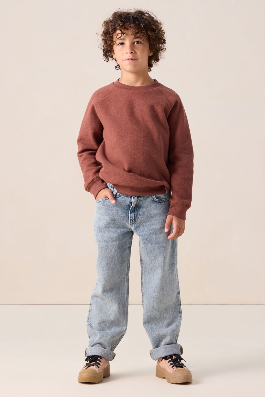 Sweater - dunkelbraun