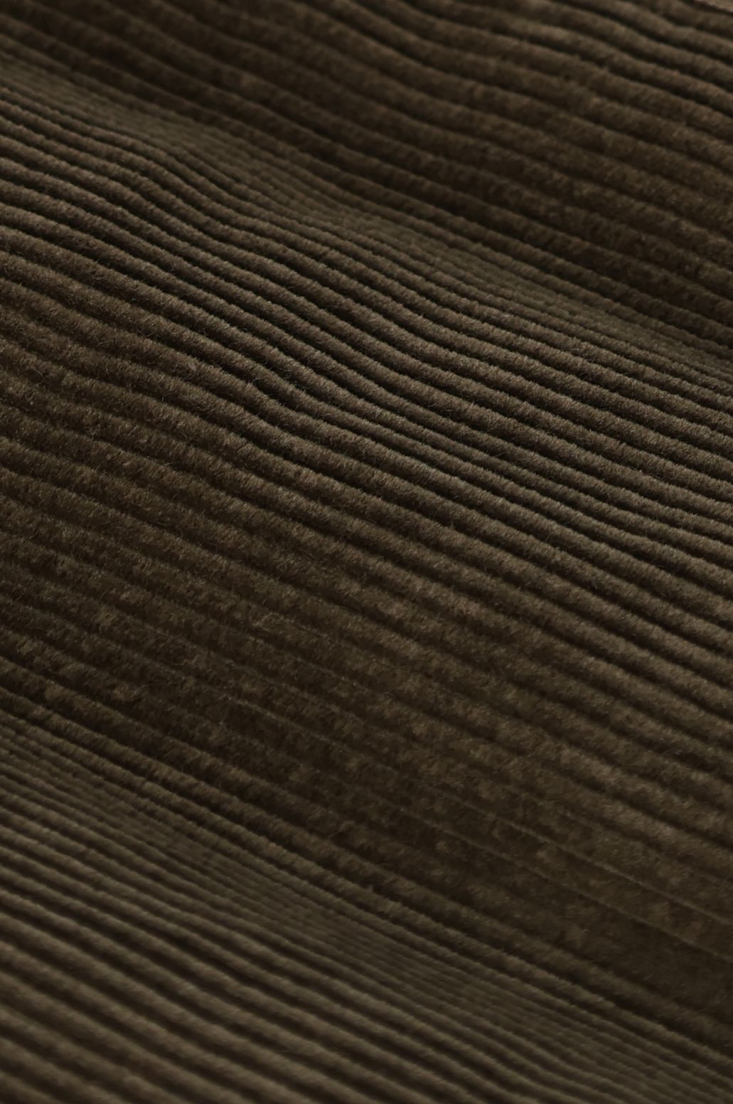 Veste bomber en velours côtelé - vert foncé