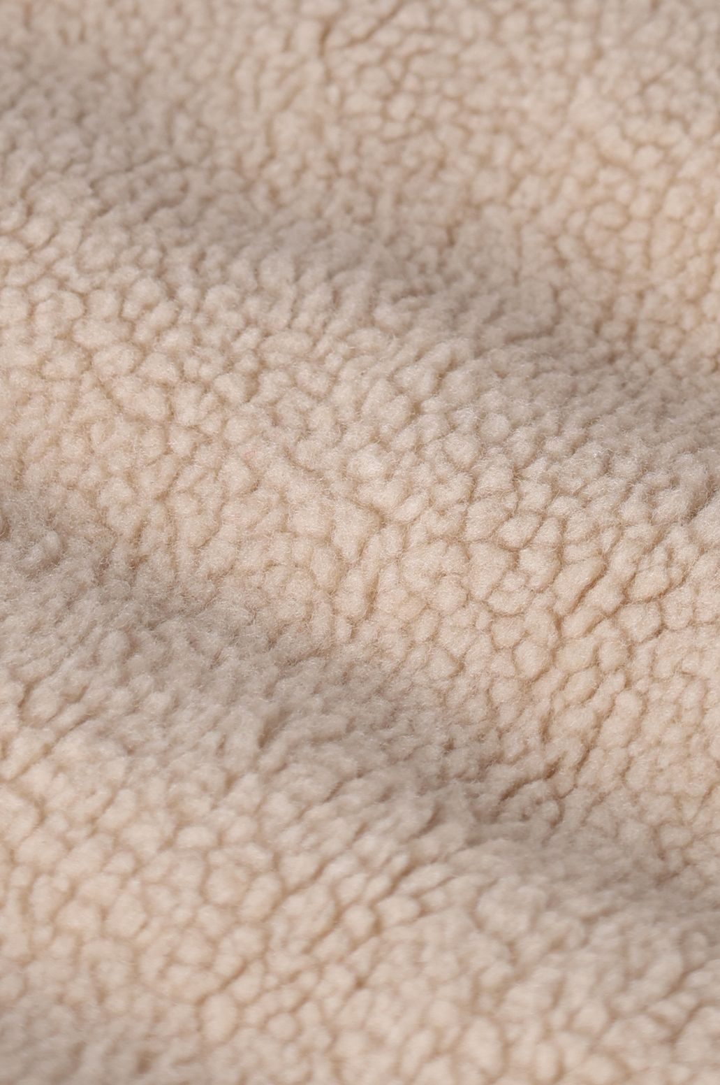 Oranje reversible teddy jas