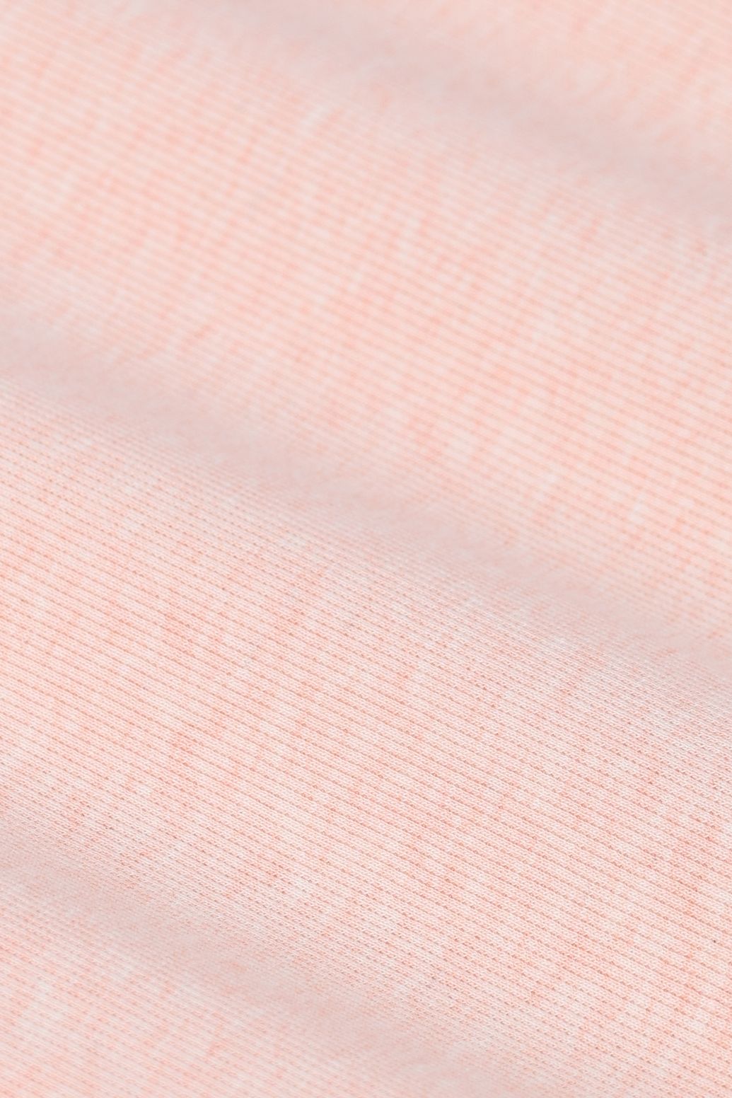 T-shirt côtelé - orange clair