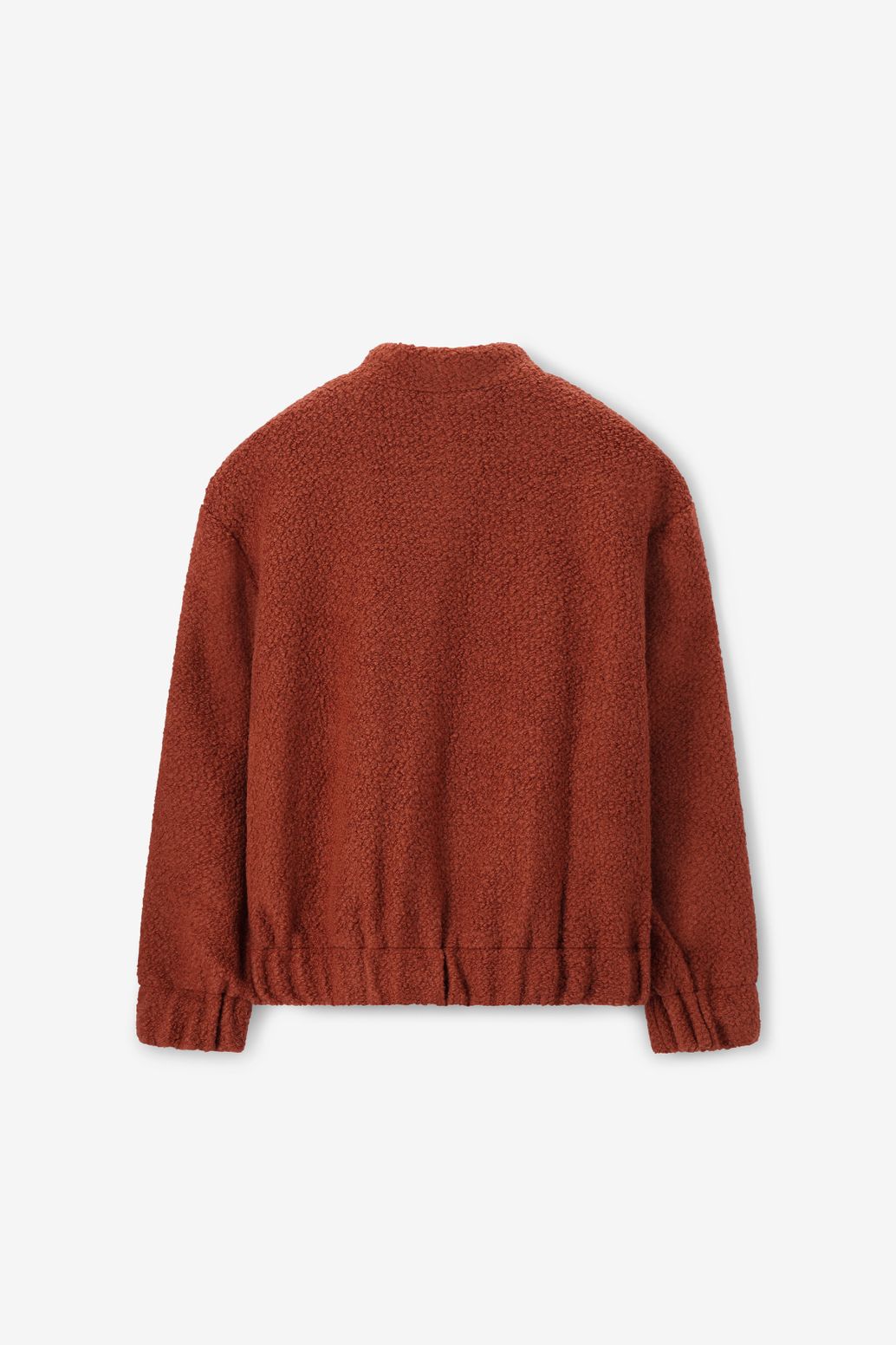 Veste bouclette - marron