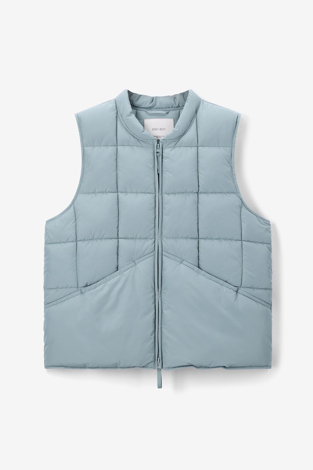 Steppweste - hellblau