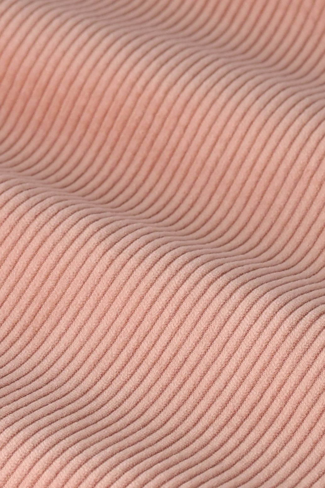 Bruine high waist wide leg corduroy broek