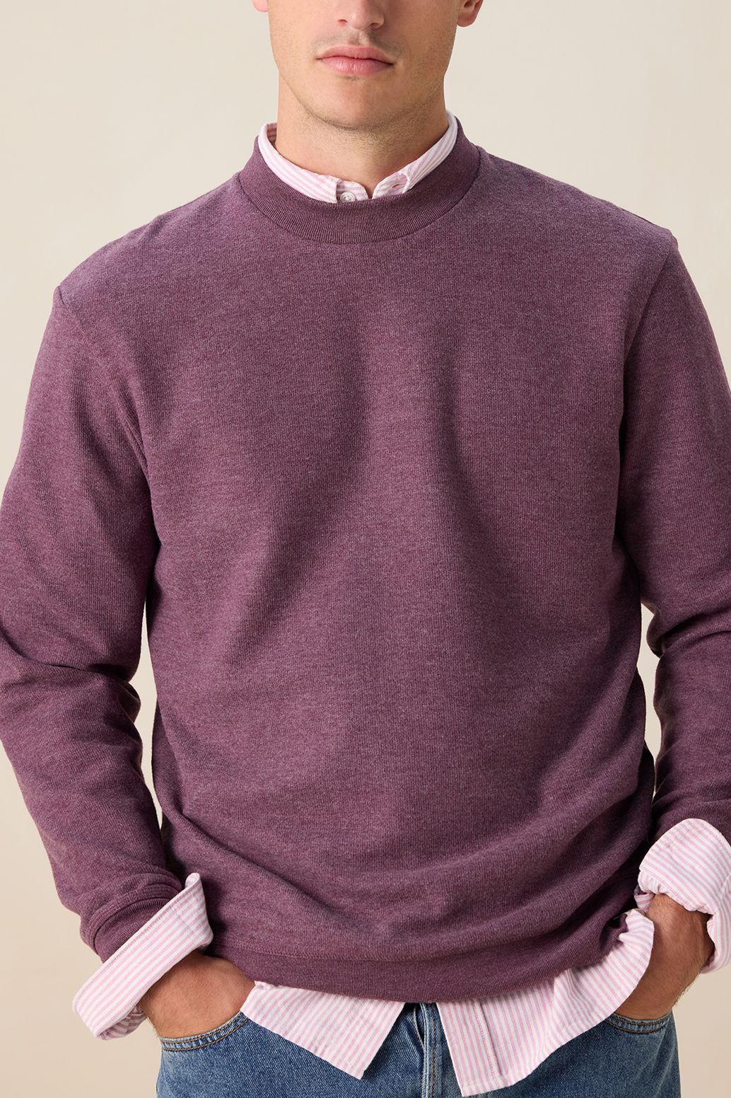 Sweat - violet foncé