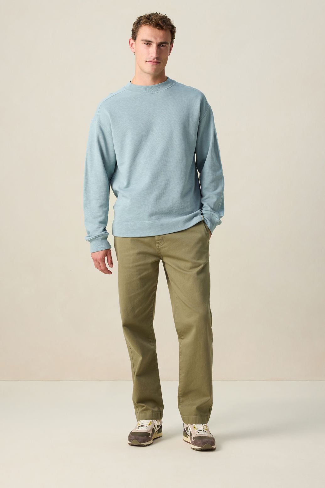 Blauwe sweater