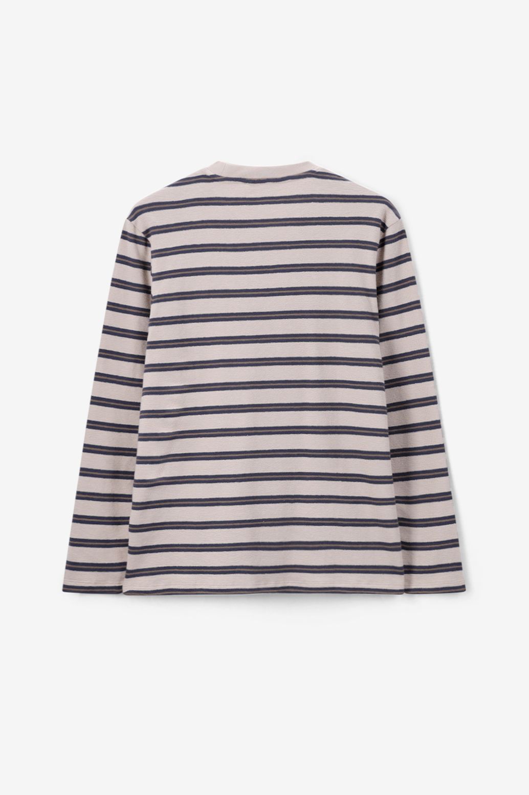 T-shirt à rayures - beige