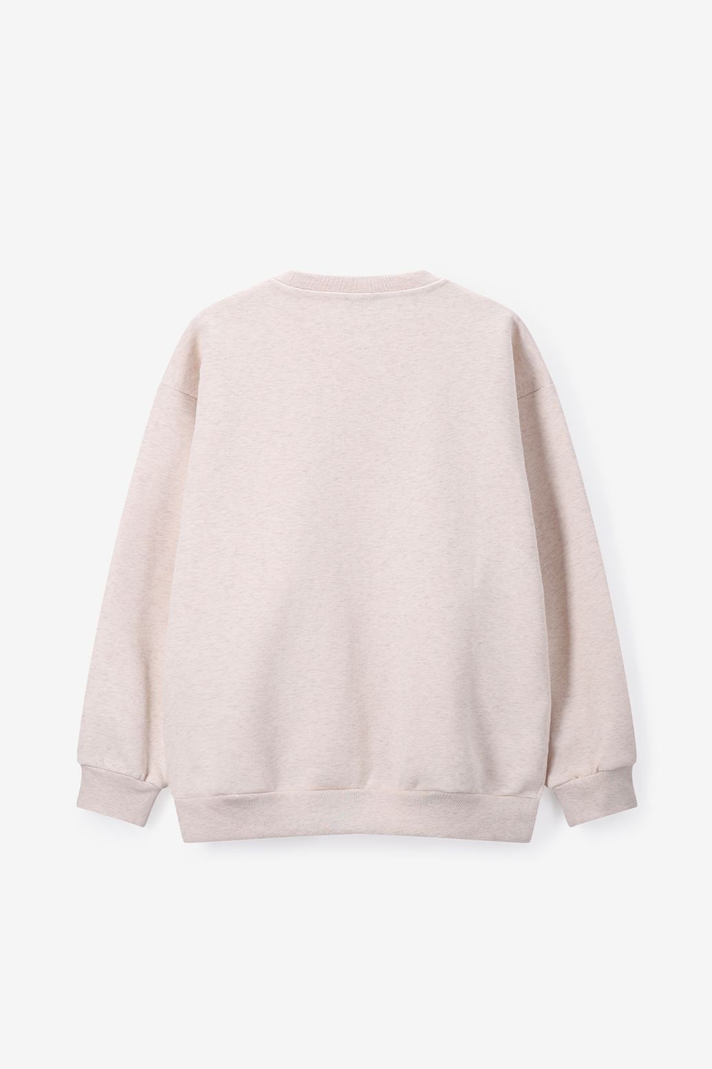 Beige oversized sweater