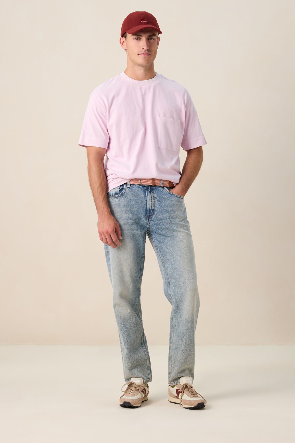 Boxy T-Shirt - hellrosa