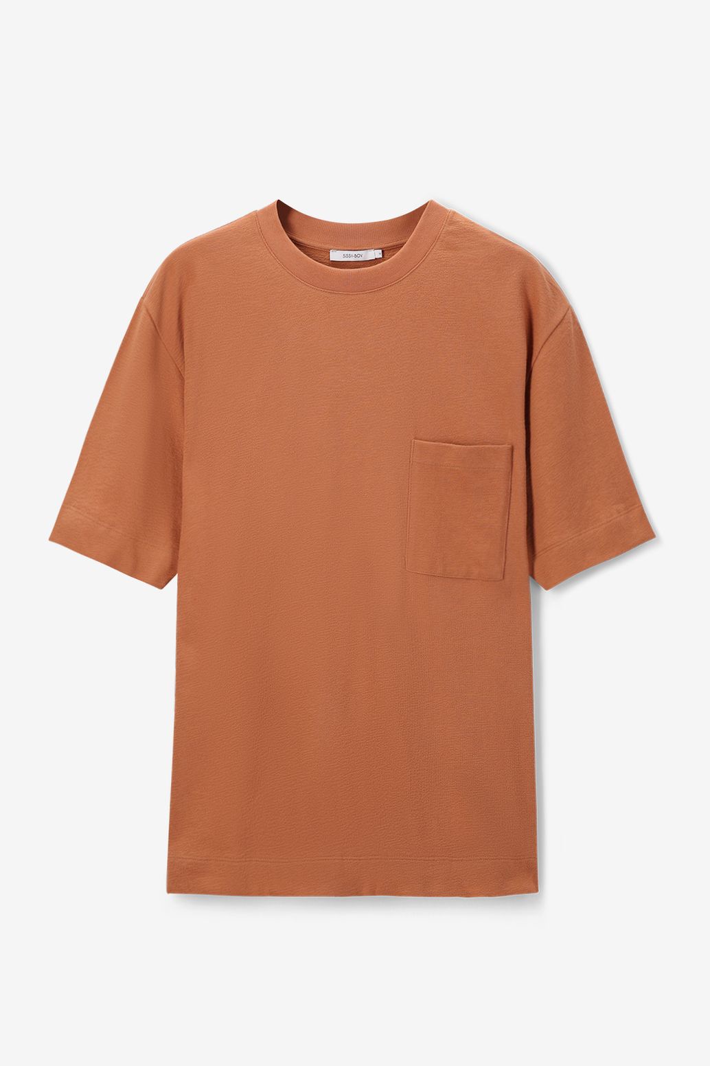 Boxy T-Shirt - hellbraun