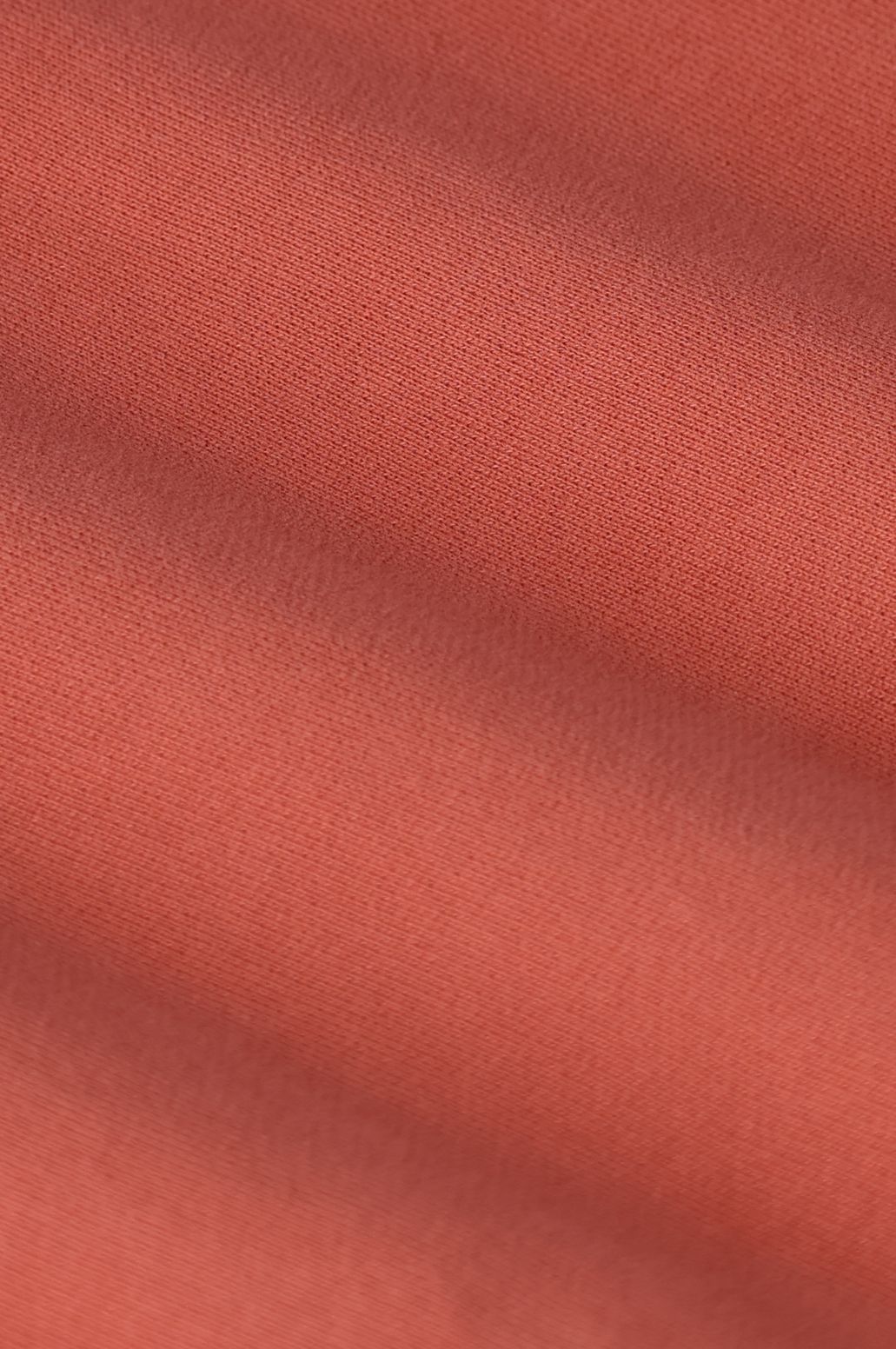 Sweat avec col V - rouge