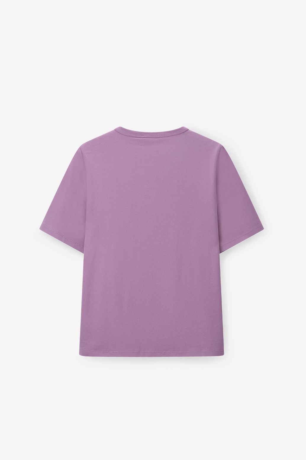 T-shirt avec boutons - violet clair