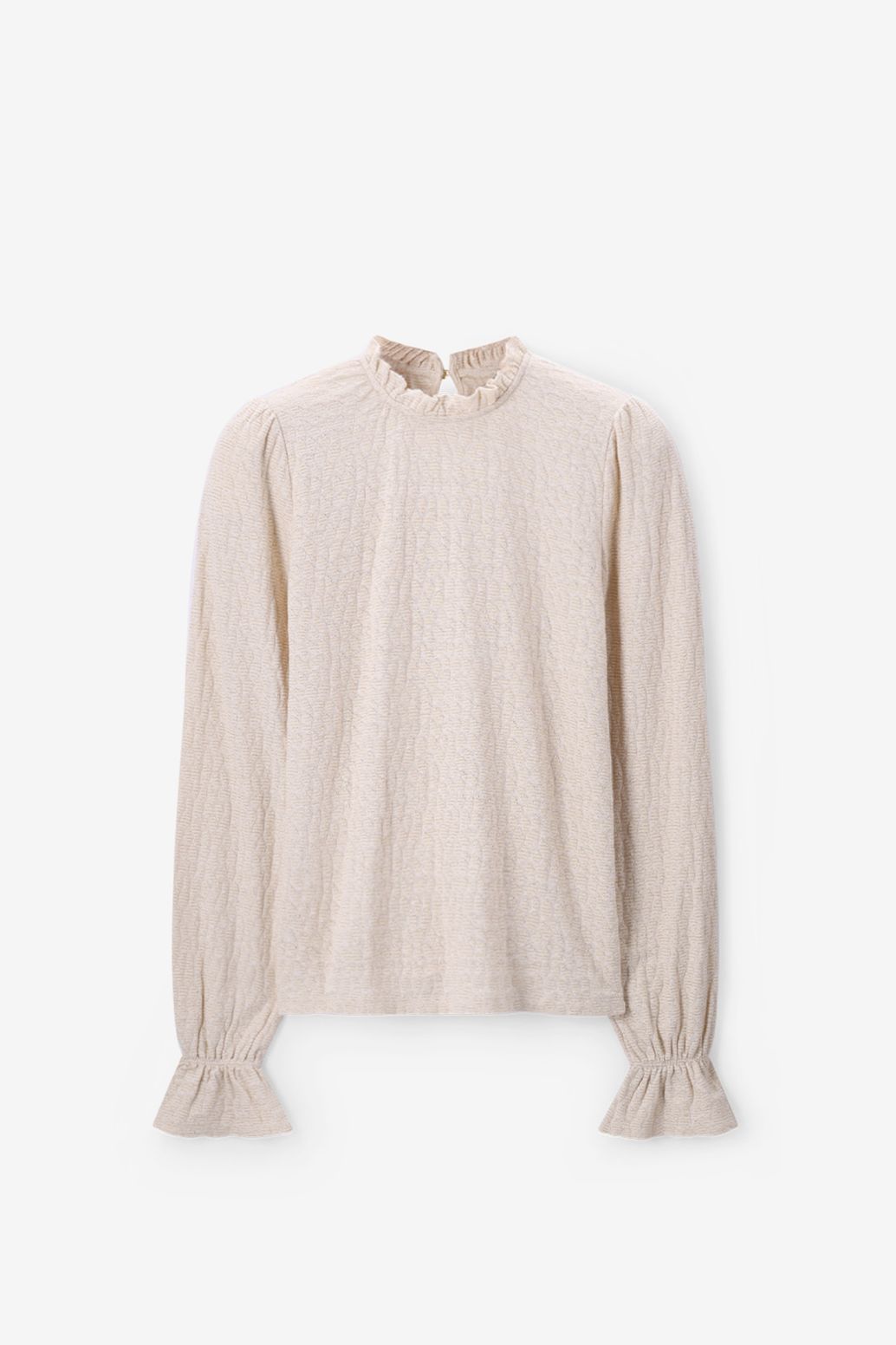 Wit T-shirt met lurex