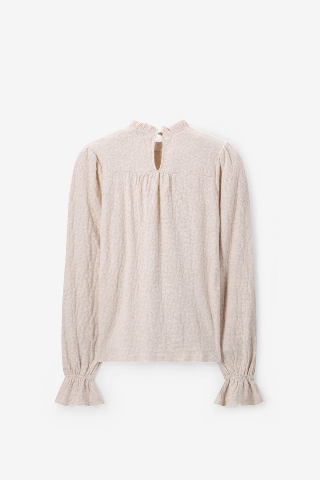 Wit T-shirt met lurex