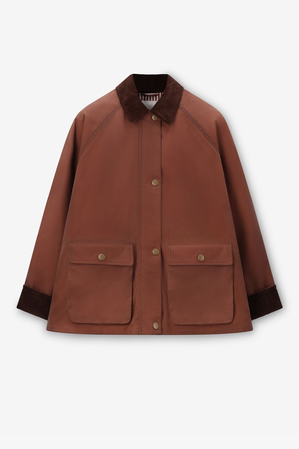 Veste cirée - marron